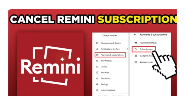 How To Cancel Remini Subscription And Free Trial; Step By Step Guide